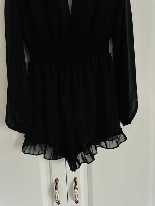 Salopeta sexi neagră , masura S