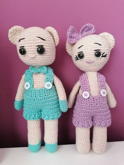 Играчки - плетени на една кука