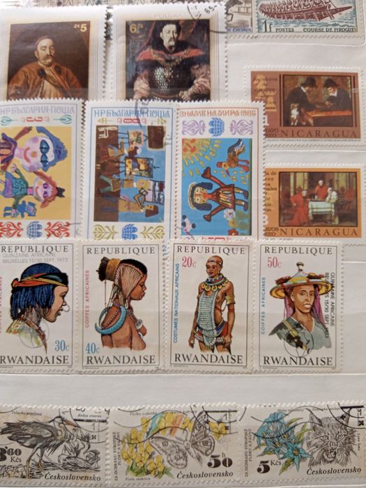 Vand album cu timbre