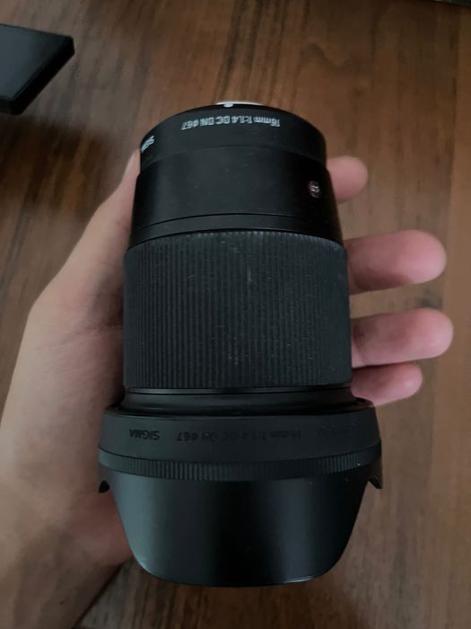 SIGMA 16 MM 1.4 MFT для камер на m43 GH5 GH4
