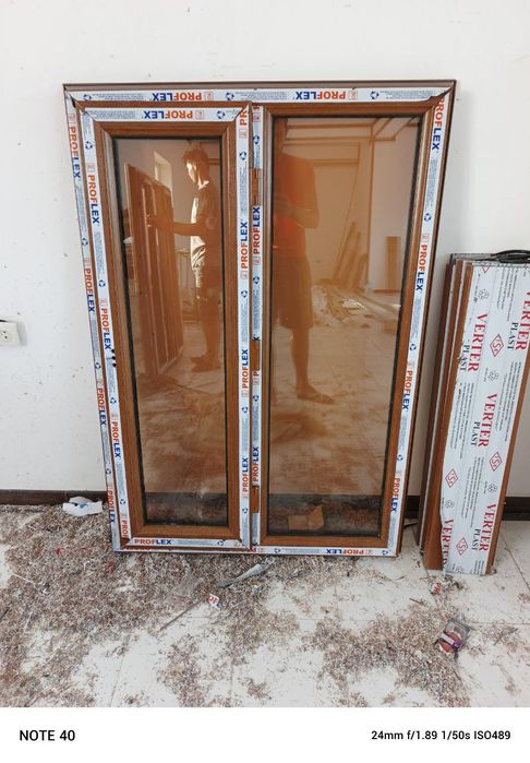 Akfa eshik va romlar yasaymiz