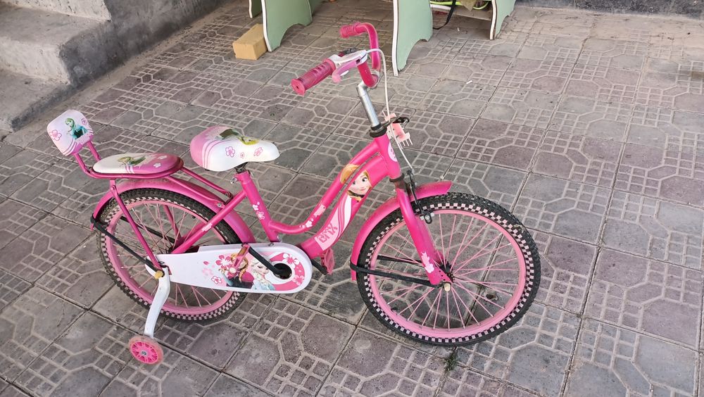 Велосипед Эльза Анна для девочеки