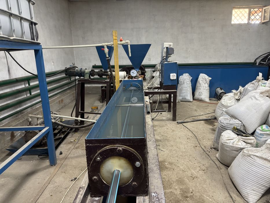 Станок оборудование для производства ПЭ трубы