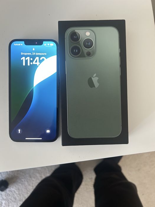 Iphone 13 pro 256г в отличном состоянии