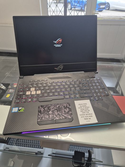 Laptop gaming Asus ROG - i7/32gb ram