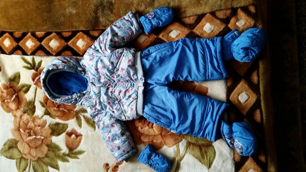 Зимний комбинезон детский