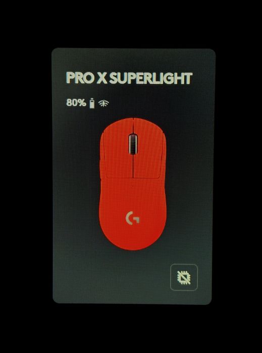 Logitech G Pro X Superlight Red