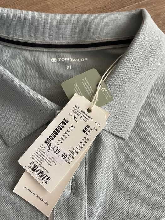 Поло тениска Tom Tailor