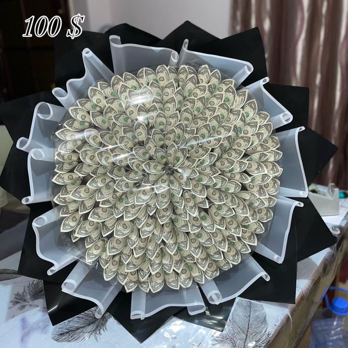 Денежный букет және денежный торт