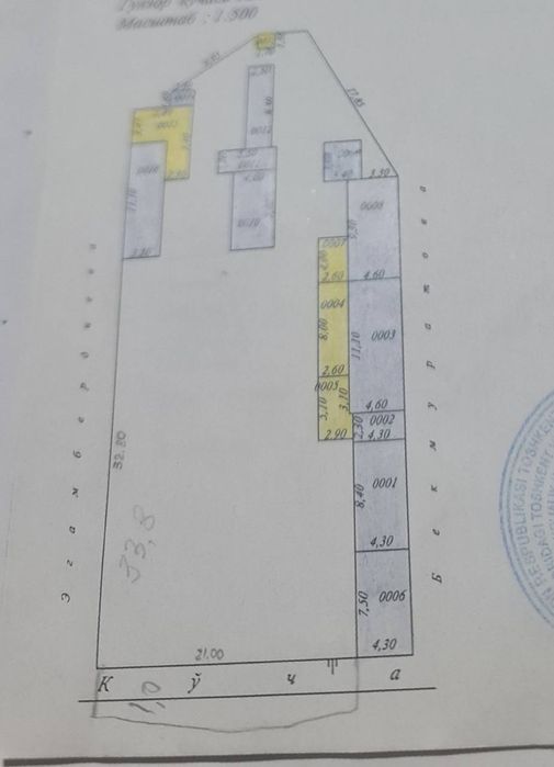 Бугор, Магараж, Кибрайский район  продается земельный участок 12-соток