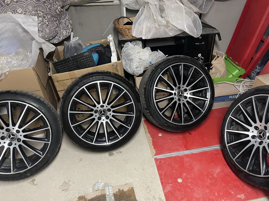 Продам диски r20 на мерседес с резиной