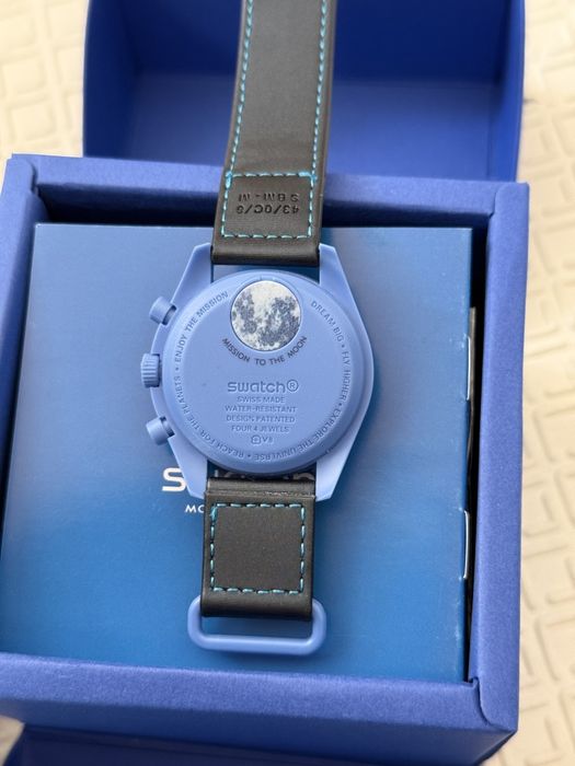 Omega Swatch Mission to the Super Blue Moonphase