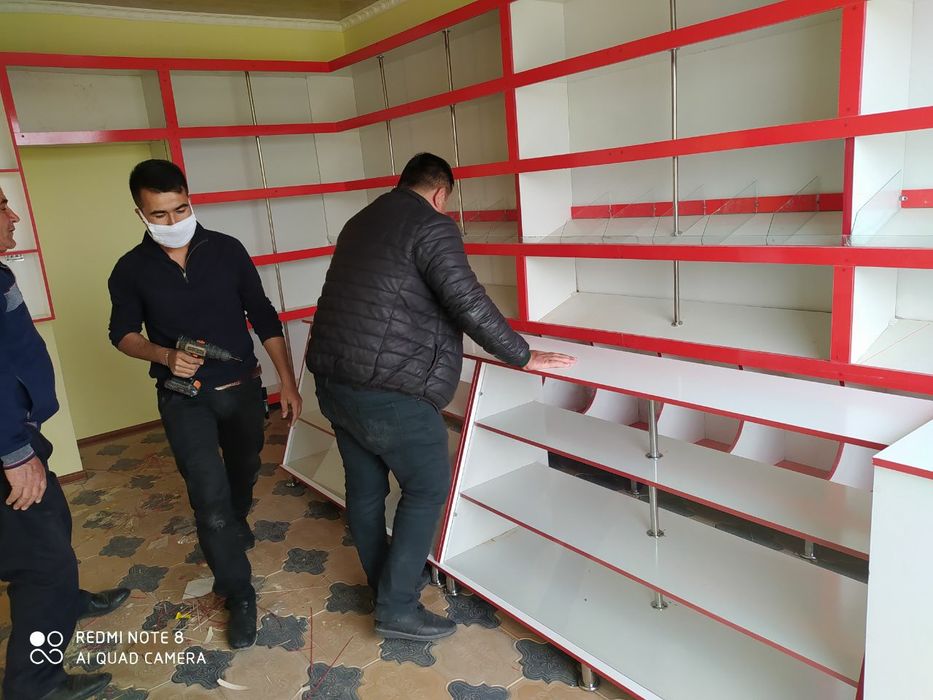 Magazinlar uchun kam Xarajatli Hamyonbob polkalar