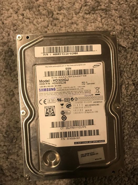 Vand HDD 500,320, 2x250 si ,40 gb