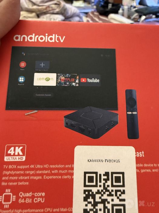 Smart box Q5 yangi, ochilmagan