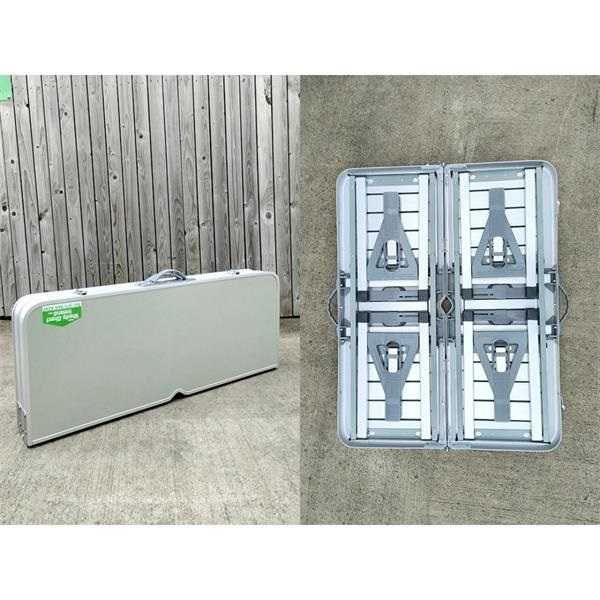 ПРОМО!! Сгъваема маса и столове, за 4 души, За пикник и къмпинг, Алуминиева