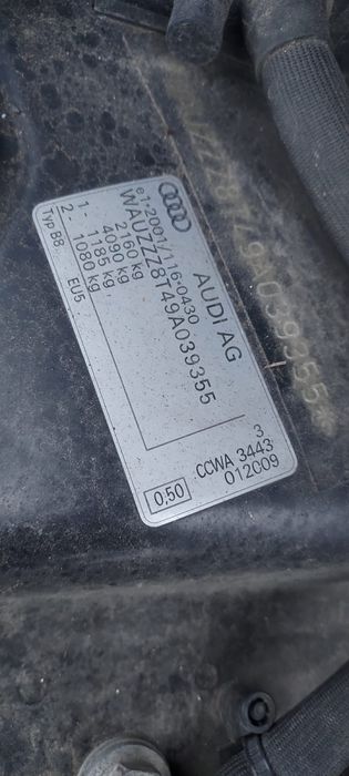 Motor 3000 ccwa audi q5 a5 2011 turbina injectoare