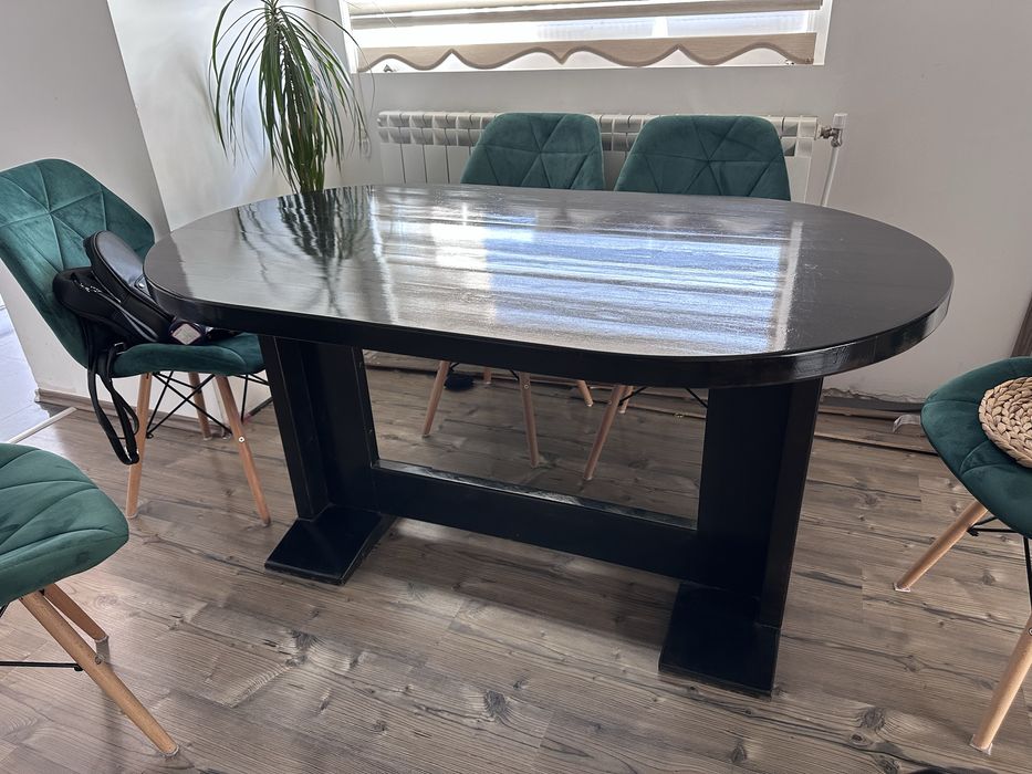 Трапезна маса дъб масив