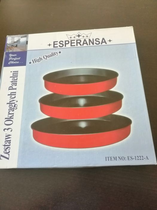 Кръгли тефлонови тави