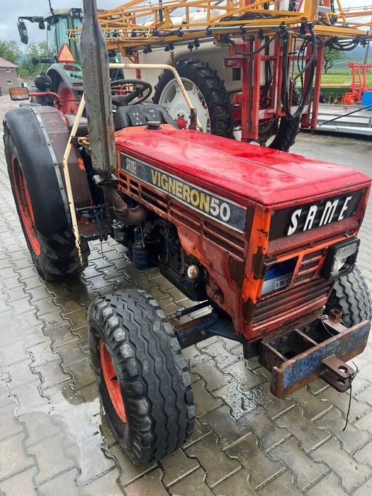 Tractor viticol Same Vigneron - 50 Hp , 1.3 T + Video