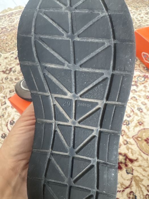 демисезонные ботинки для девочки 29р