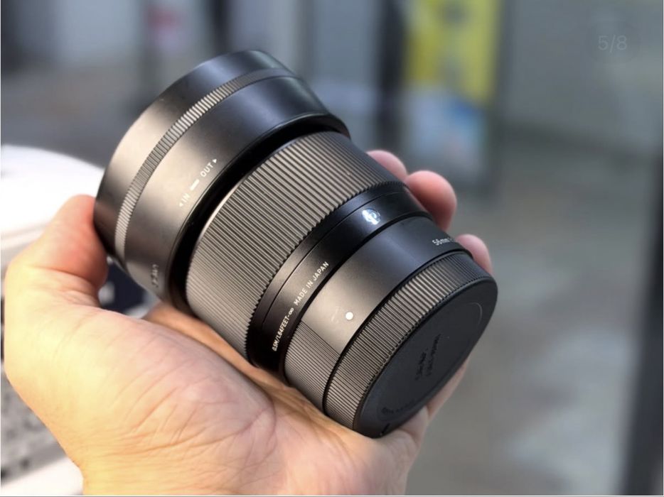 Камера sony zv-e10+sigma 56mm