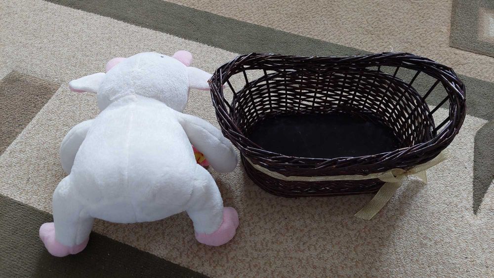 clarabelle cow jucarie plus cosulet trestie