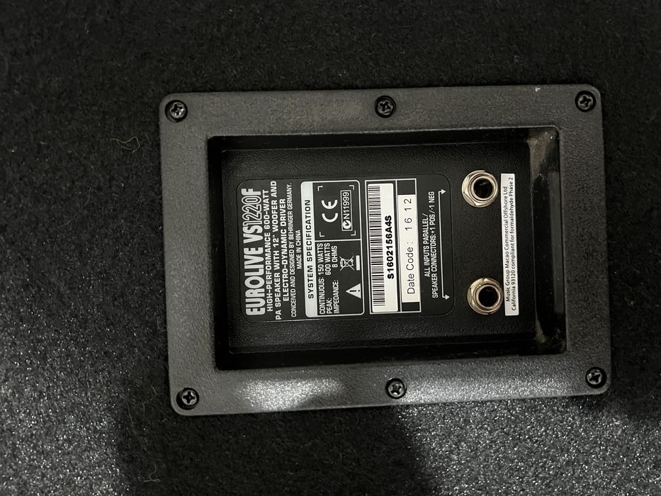 Monitor - Behringer Eurolive VS1220F 600W 12" Floor Monitor