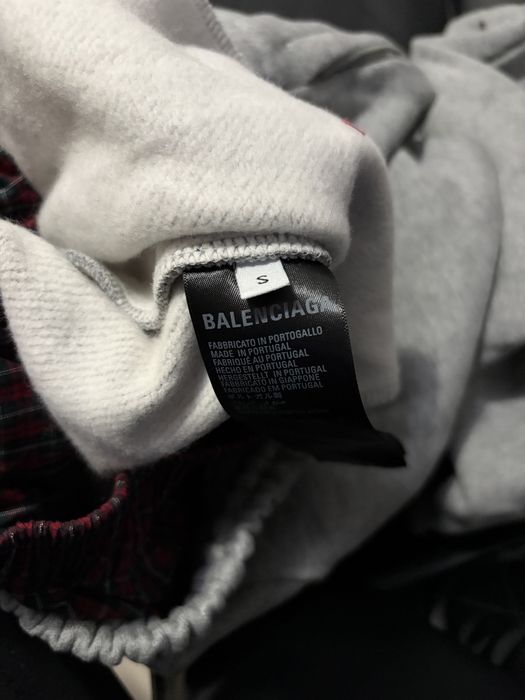 Balenciaga Sweatpants double waisted grey S