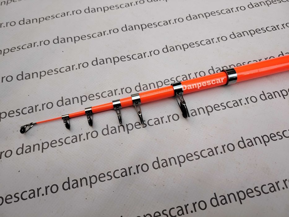 Set 4 Lansete Telescopice 3m 80-120gr+ 4 Mulinete FL EFB5000 6rulmenti