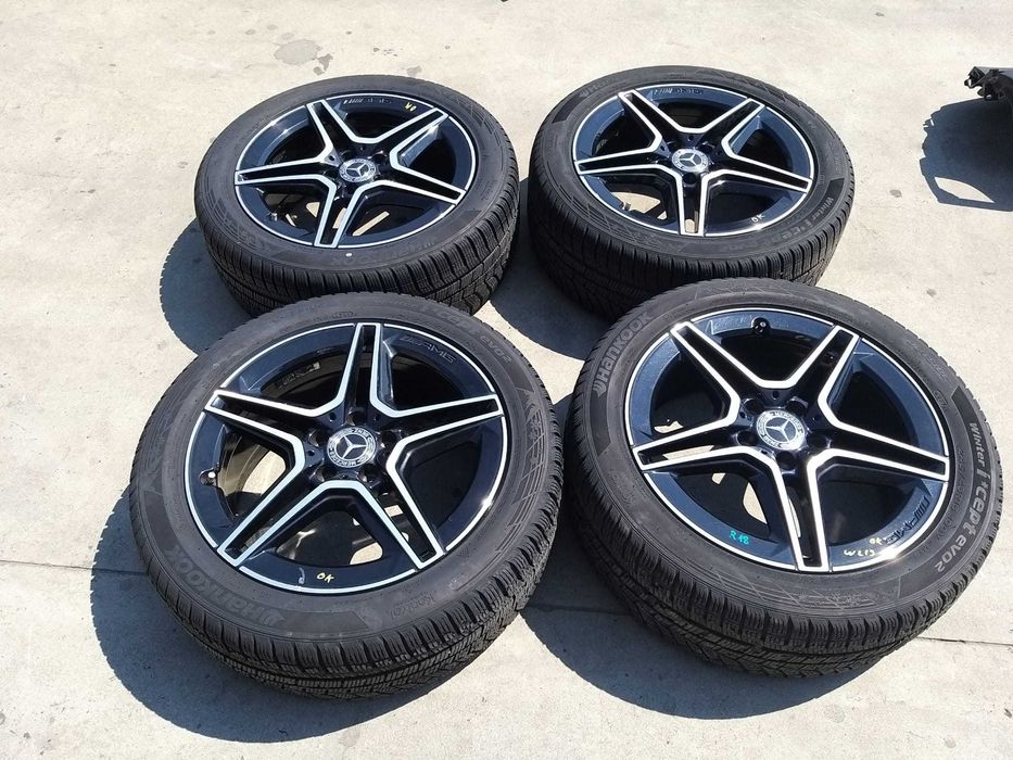 Set jante aliaj cu anvelope iarna r18 mercedes e class w213 amg a1774011500