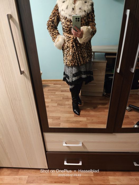 Полушубок, б/у в хорошем состоянии