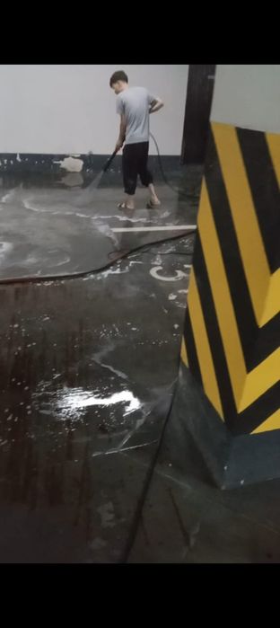 Мойка паркингом  подземных