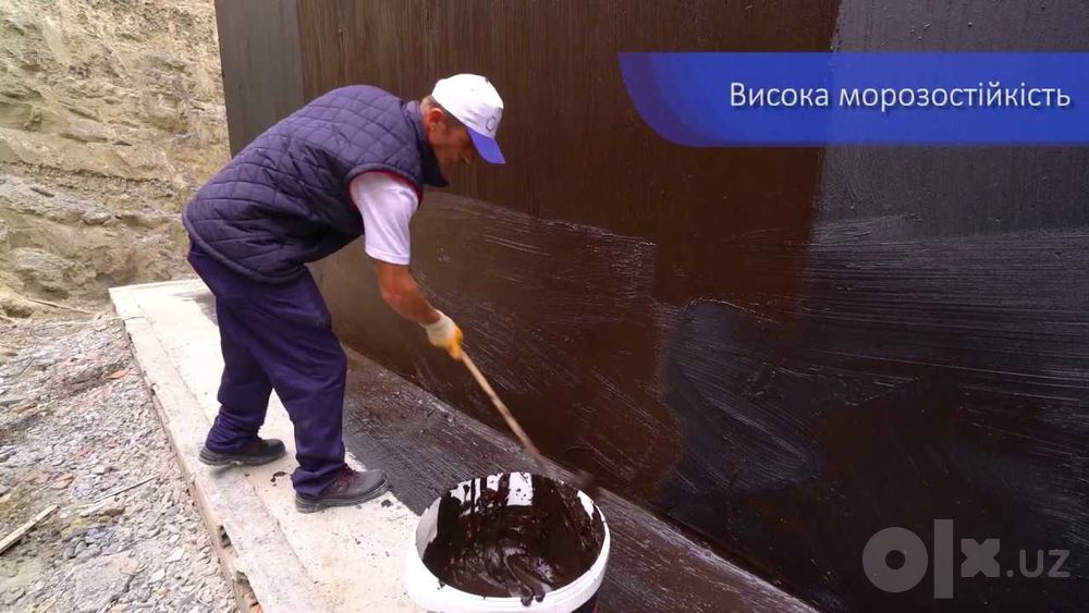BITUM 2K clever Polymers Жидкая резина мембрана битумно-каучуковая