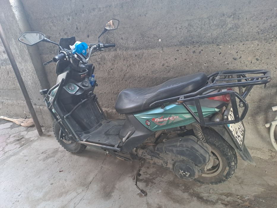 Самурай зелёного цвета