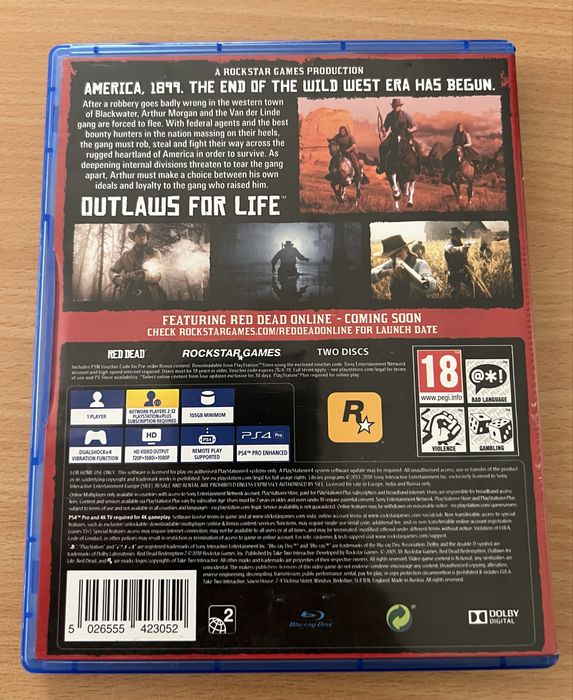 Jocuri PlayStation 4 PS4/PS5 Red Dead Redemption 2, The Last of Us Part II