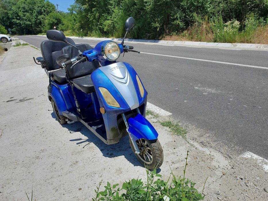 Tricicletă electrică Z-Tech ZT 18, 2 locuri, 1000 W, an fabricație 2020