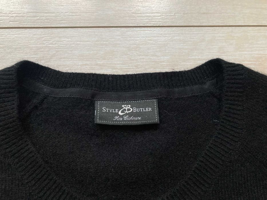 Style Butler 100% Cashmere кашмирена жилетка кашмир пуловер размер L