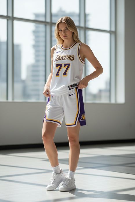 Баскетболен потник на Лейкърс #Леброн Джеймс #Лука Дончич #нов модел !