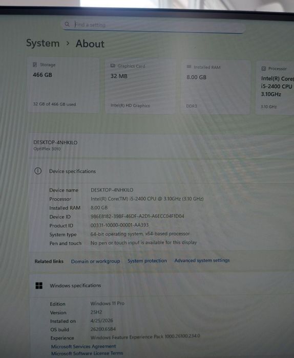 Unitate pc dell 3010