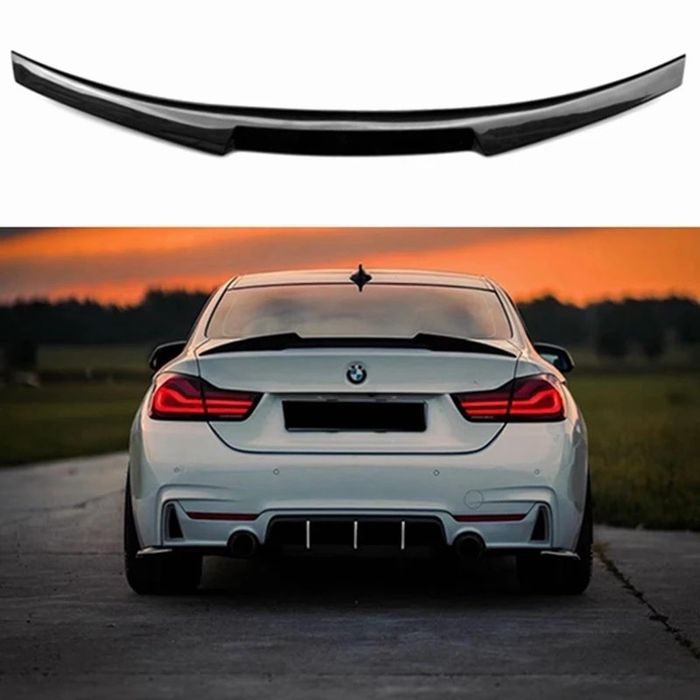 Eleron Lip Codita Portbagaj BMW F36 M4  Negru E90 E92 F32 F30 F10