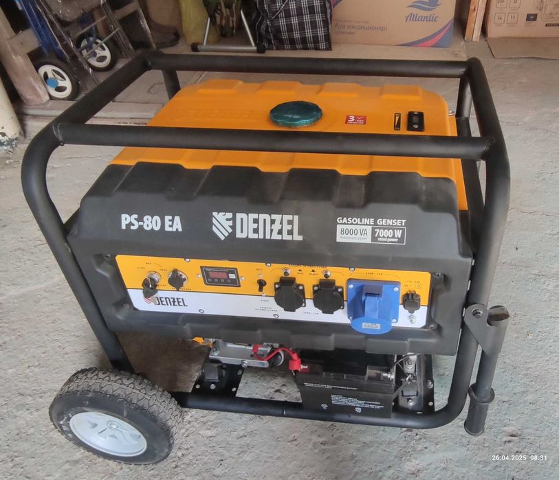 Бензиновый генератор PS-80 EA Denzel