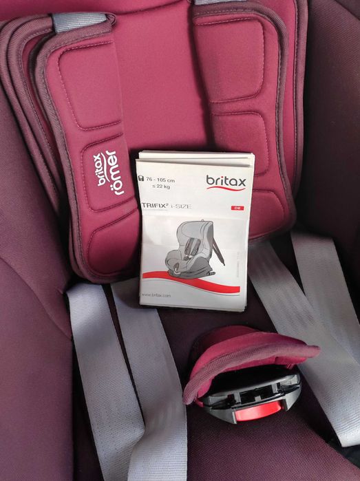 Scaun auto Britax Romer TRIFIX 2 i-SIZE, ISOFIX, 9-22 kg, Burgundy