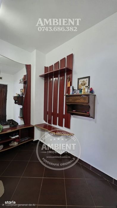 Apartament cu 3 camere, mobilat și utilat, VASLUI - zona CENTRU;