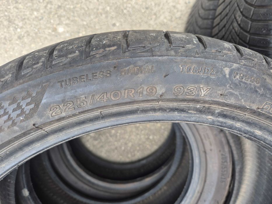 1 Anvelopa de VARA - 225/40/19 93Y - Bridgestone Turanza T005 - CA UNA NOUA - DOT 2021 !