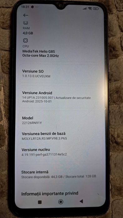 Xiaomi Redmi 12 C 128GB 4GB RAM