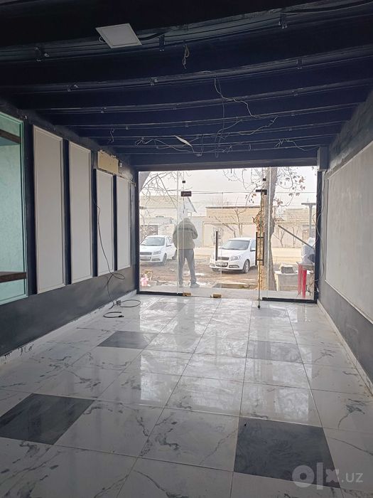 Аренда Дукон Гулистон шаххри Сайхун бозор Махалада 41м² туалет ва свет