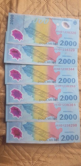 Bagnote 2000 lei Eclipsa Solara