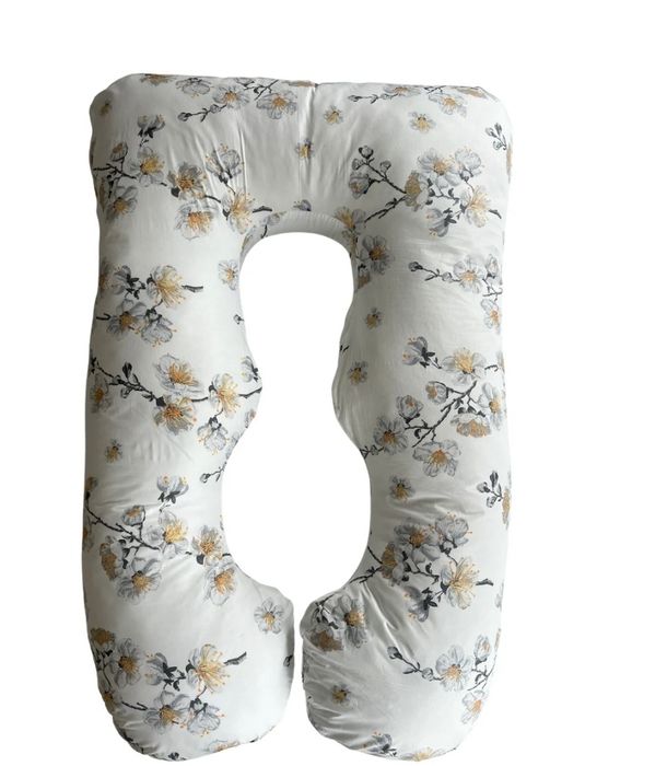 Pernă gravide Twindeco cu puf reglabil