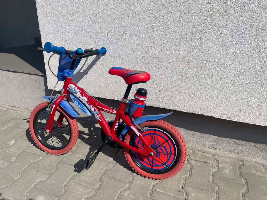 Bicicleta Spiderman pentru copii  + Trotineta